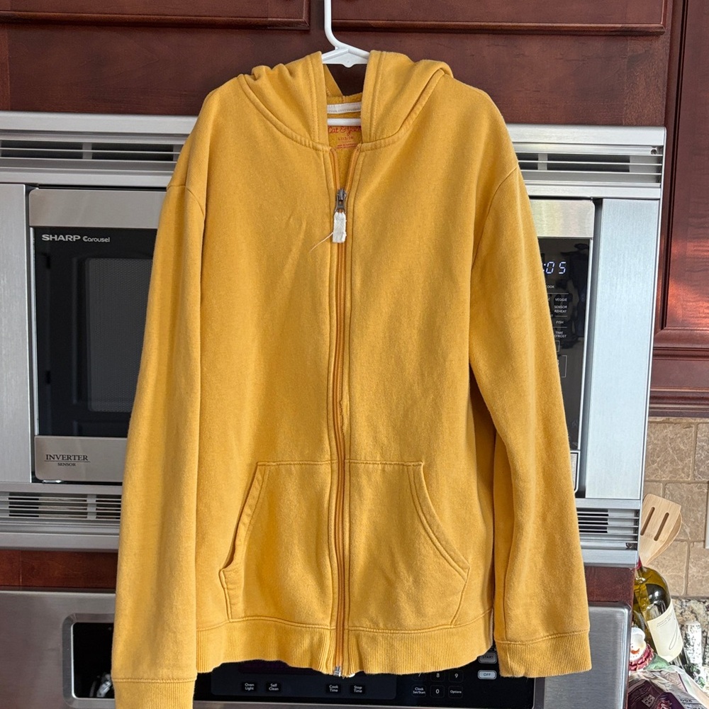 Cat & Jack zip up hoodie 12/14 youth